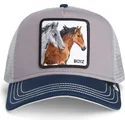 casquette-trucker-grise-et-bleue-cheval-the-boyz-sport-the-farm-goorin-bros