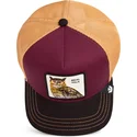 casquette-trucker-multicolore-hibou-real-talk-tri-tone-the-farm-goorin-bros