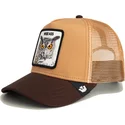 casquette-trucker-marron-hibou-wise-ass-the-farm-goorin-bros