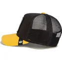 casquette-trucker-noire-et-jaune-pour-enfant-scorpion-deadly-mini-the-farm-goorin-bros