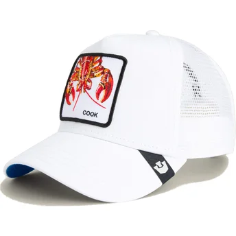 Casquette trucker blanche pour enfant langouste Lemme Cook Mini The Farm Goorin Bros.