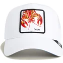 casquette-trucker-blanche-pour-enfant-langouste-lemme-cook-mini-the-farm-goorin-bros