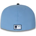 casquette-plate-bleue-ajustee-59fifty-world-series-2003-side-patch-new-york-yankees-mlb-new-era