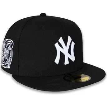 Casquette plate noire ajustée 59FIFTY Subway Series New York Yankees MLB New Era