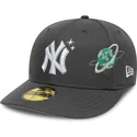 casquette-courbee-grise-ajustee-59fifty-planet-icon-new-york-yankees-mlb-new-era