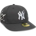 casquette-courbee-grise-ajustee-59fifty-planet-icon-new-york-yankees-mlb-new-era