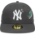 casquette-courbee-grise-ajustee-59fifty-planet-icon-new-york-yankees-mlb-new-era