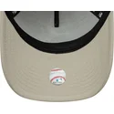 casquette-courbee-beige-snapback-avec-logo-beige-9forty-e-frame-tonal-icon-los-angeles-dodgers-mlb-new-era