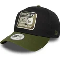 casquette-courbee-noire-et-verte-snapback-9forty-e-frame-camo-patch-new-era