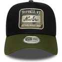 casquette-courbee-noire-et-verte-snapback-9forty-e-frame-camo-patch-new-era