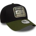 casquette-courbee-noire-et-verte-snapback-9forty-e-frame-camo-patch-new-era