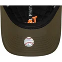casquette-courbee-verte-ajustable-avec-logo-orange-9twenty-quilted-los-angeles-dodgers-mlb-new-era