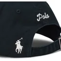 casquette-courbee-noire-ajustable-classic-sport-dog-polo-ralph-lauren
