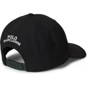 casquette-courbee-noire-snapback-twill-high-crown-polo-ralph-lauren