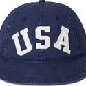 casquette-plate-bleue-marine-ajustable-usa-appliqued-twill-polo-ralph-lauren
