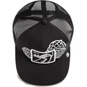 casquette-trucker-noire-chat-dia-de-michi-dia-de-los-muertos-the-farm-goorin-bros