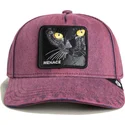 casquette-courbee-rouge-denim-snapback-chat-menace-rail-bird-the-showdown-the-farm-goorin-bros