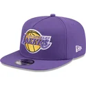 casquette-plate-violette-snapback-9fifty-a-frame-hardwood-classics-los-angeles-lakers-nba-new-era
