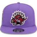 casquette-plate-violette-snapback-9fifty-a-frame-hardwood-classics-toronto-raptors-nba-new-era