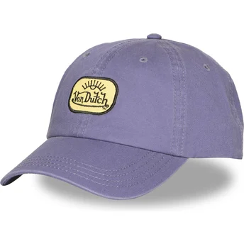 Casquette courbée violette ajustable LOG10 Von Dutch