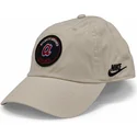 casquette-courbee-beige-ajustable-club-unstructured-organic-cotton-atlanta-braves-mlb-nike