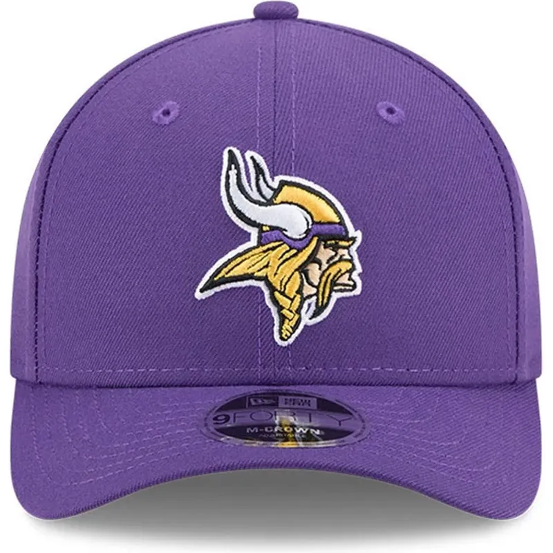 casquette-courbee-violette-snapback-9forty-m-crown-team-minnesota-vikings-nfl-new-era