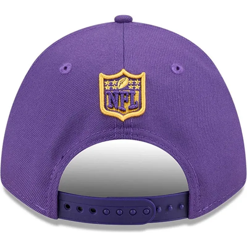 casquette-courbee-violette-snapback-9forty-m-crown-team-minnesota-vikings-nfl-new-era