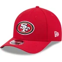 casquette-courbee-rouge-snapback-9forty-m-crown-team-san-francisco-49ers-nfl-new-era