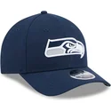casquette-courbee-bleue-marine-snapback-9forty-m-crown-team-seattle-seahawks-nfl-new-era