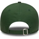 casquette-courbee-verte-ajustable-avec-logo-vert-9forty-league-essential-los-angeles-dodgers-mlb-new-era