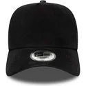 casquette-courbee-noire-ajustable-9forty-e-frame-img-suede-new-era