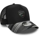casquette-trucker-noire-e-frame-print-ducati-motor-motogp-new-era
