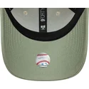 casquette-courbee-beige-et-verte-ajustable-pour-enfant-9forty-league-essential-new-york-yankees-mlb-new-era