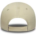 casquette-courbee-beige-et-rose-ajustable-pour-enfant-pequeno-9forty-league-essential-los-angeles-dodgers-mlb-new-era