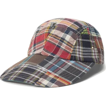 Casquette courbée multicolore ajustable Patchwork Madras Polo Ralph Lauren