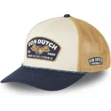 casquette-marron-et-bleue-marine-sem07-von-dutch