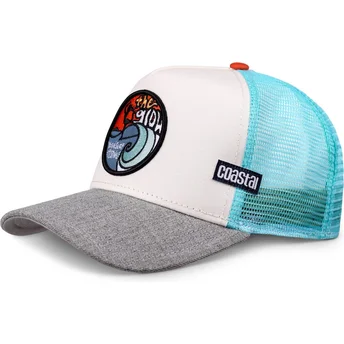 Casquette trucker multicolore The Glow HFT Coastal