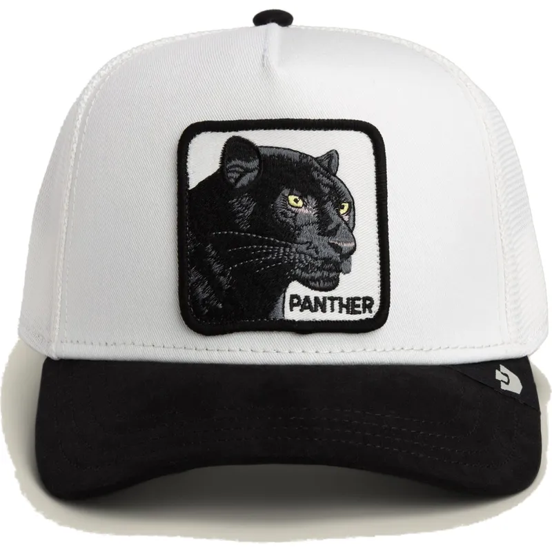 casquette-trucker-blanche-et-noire-panthere-microsuede-black-panther-the-farm-goorin-bros