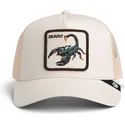 casquette-trucker-beige-deadly-scorpion-the-farm-goorin-bros