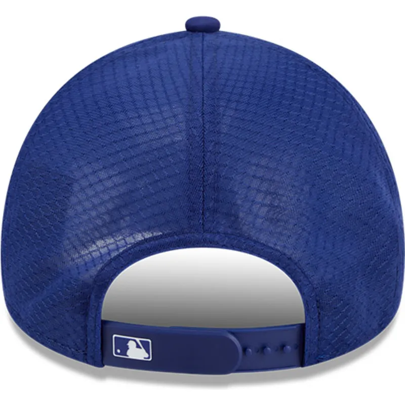 casquette-trucker-bleue-9forty-apex-batting-practice-logo-los-angeles-dodgers-mlb-new-era