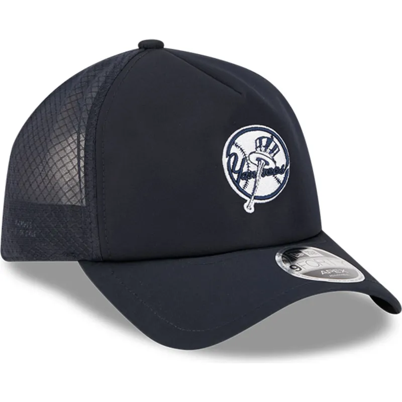casquette-trucker-bleue-marine-9forty-apex-batting-practice-alt-logo-new-york-yankees-mlb-new-era