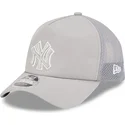 casquette-trucker-grise-9forty-apex-batting-practice-new-york-yankees-mlb-new-era