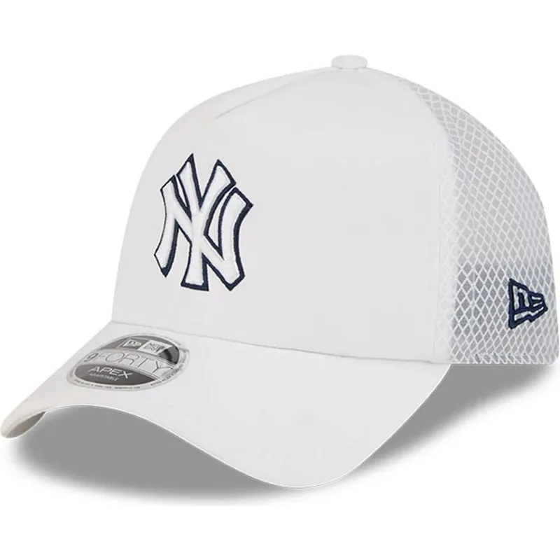 casquette-trucker-blanche-9forty-apex-batting-practice-new-york-yankees-mlb-new-era