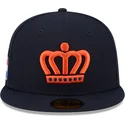 casquette-plate-bleue-marine-ajustee-59fifty-the-netherlands-2026-world-baseball-classic-new-era
