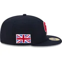 casquette-plate-bleue-marine-ajustee-59fifty-great-britain-2026-world-baseball-classic-new-era