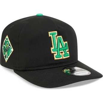 Casquette courbée noire snapback 19TWENTY Saint Patrick's Day Los Angeles Dodgers MLB New Era