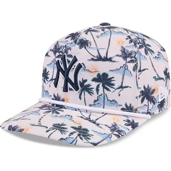 Casquette courbée multicolore snapback 19TWENTY Printed Tropical New York Yankees MLB New Era