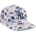 casquette-courbee-multicolore-snapback-19twenty-printed-tropical-new-york-yankees-mlb-new-era