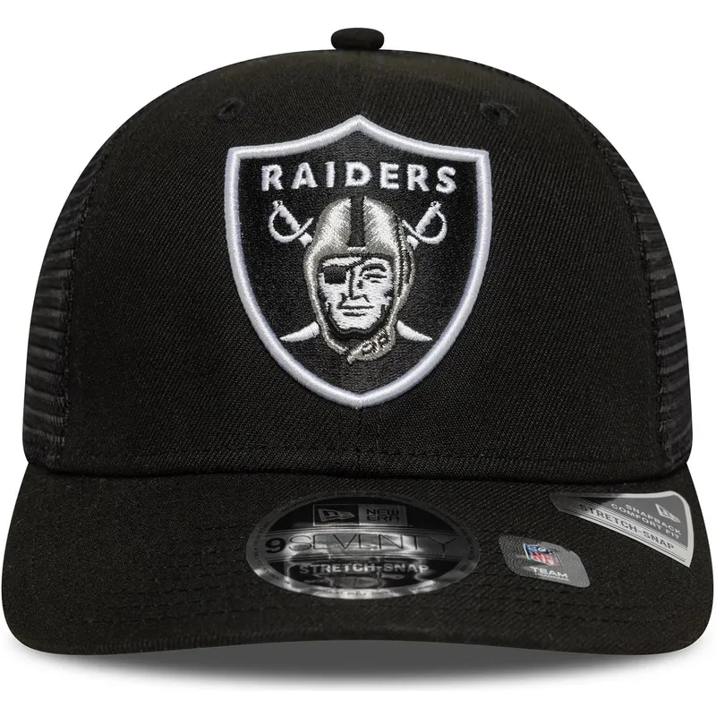 casquette-trucker-noire-9seventy-stretch-snap-eg-las-vegas-raiders-nhl-new-era