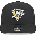 casquette-trucker-noire-9seventy-stretch-snap-evergreen-pittsburgh-penguins-nhl-new-era